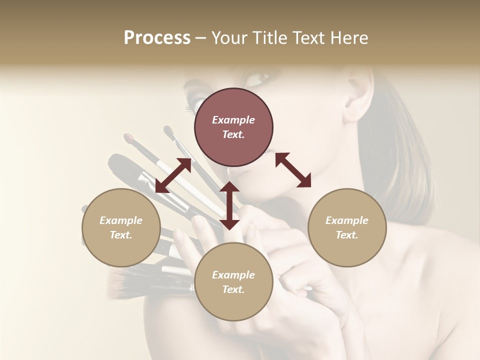 Clear Caucasian Facial PowerPoint Template
