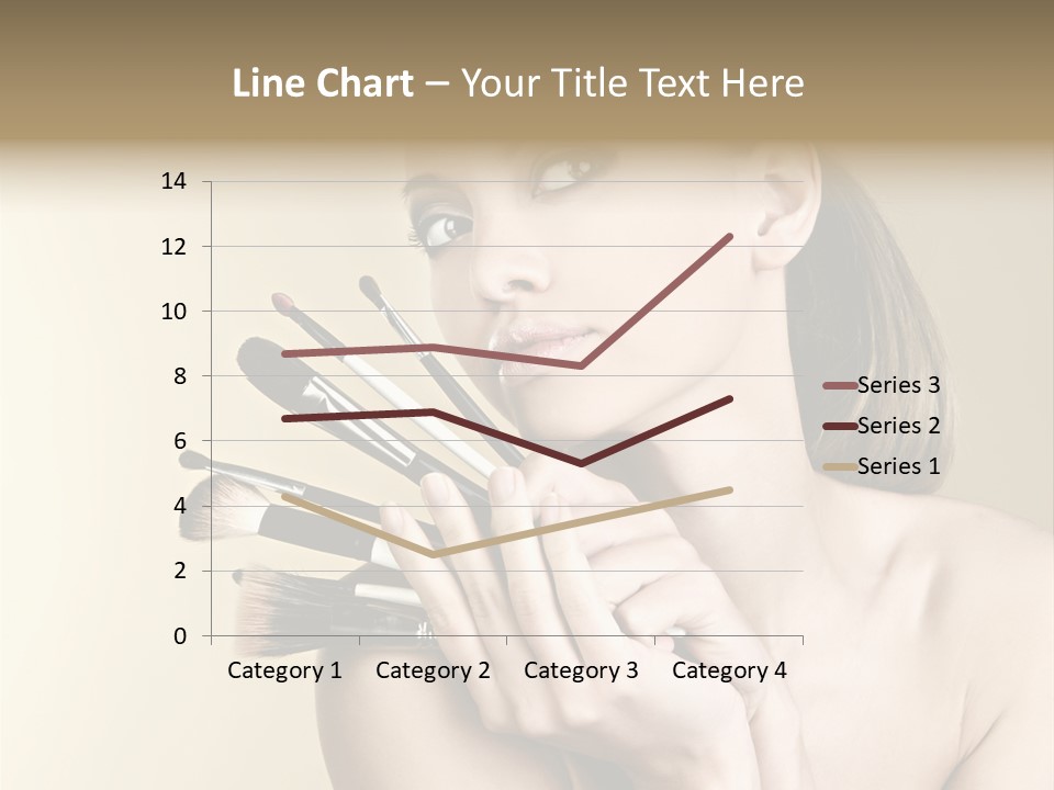 Clear Caucasian Facial PowerPoint Template