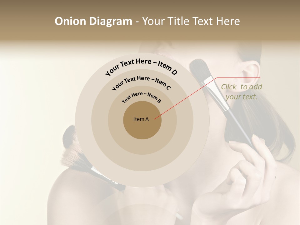 Female Fashion Healthy PowerPoint Template