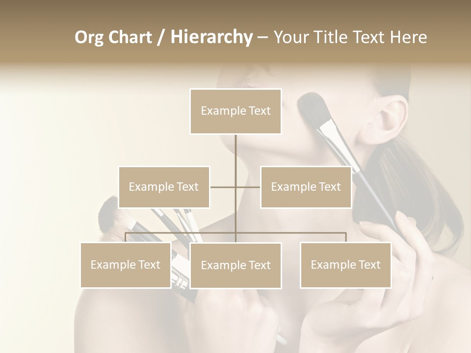 Female Fashion Healthy PowerPoint Template