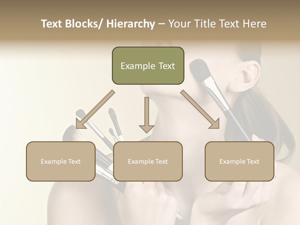 Female Fashion Healthy PowerPoint Template