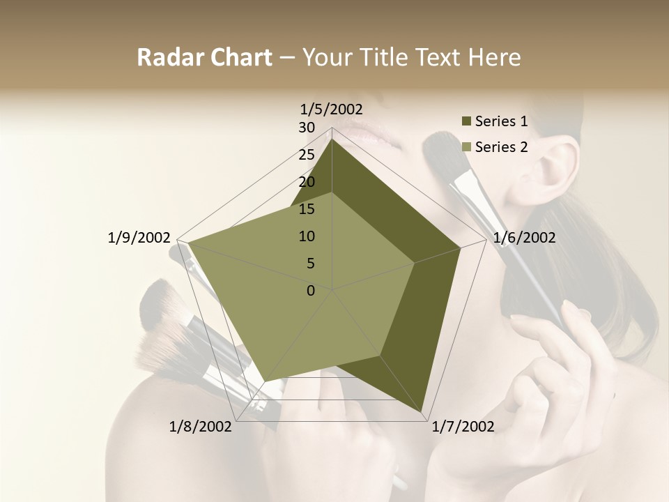 Female Fashion Healthy PowerPoint Template