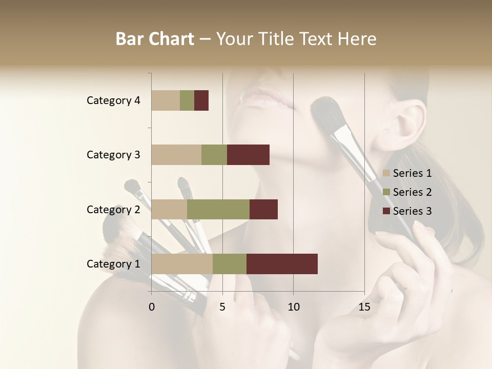 Female Fashion Healthy PowerPoint Template