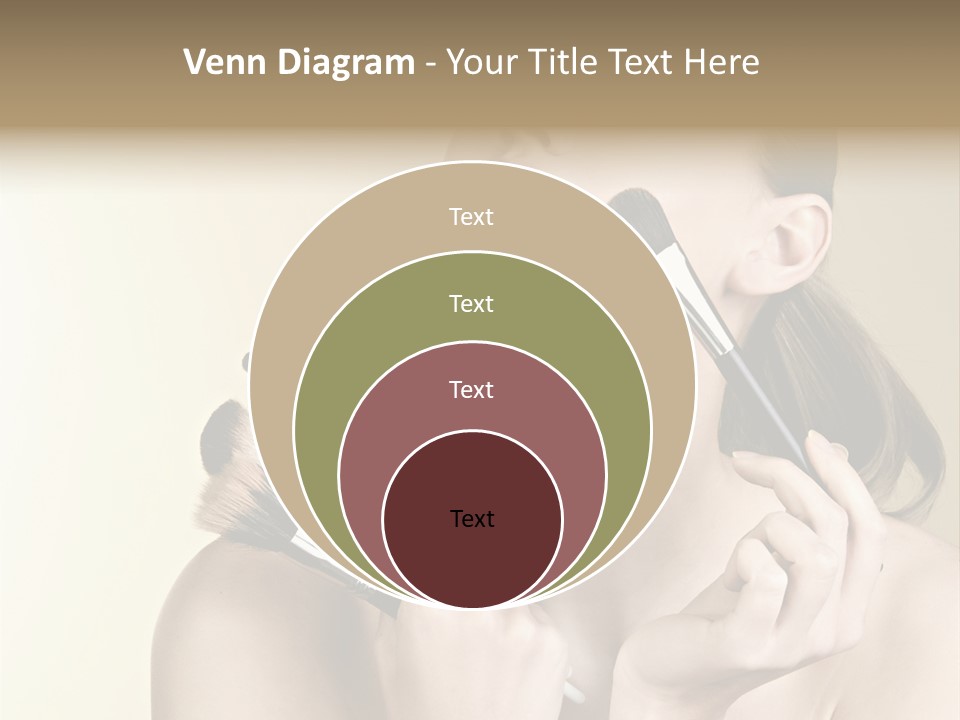 Female Fashion Healthy PowerPoint Template