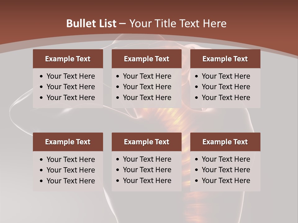 Medicine Xray Rheumatism PowerPoint Template