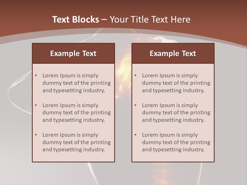 Medicine Xray Rheumatism PowerPoint Template