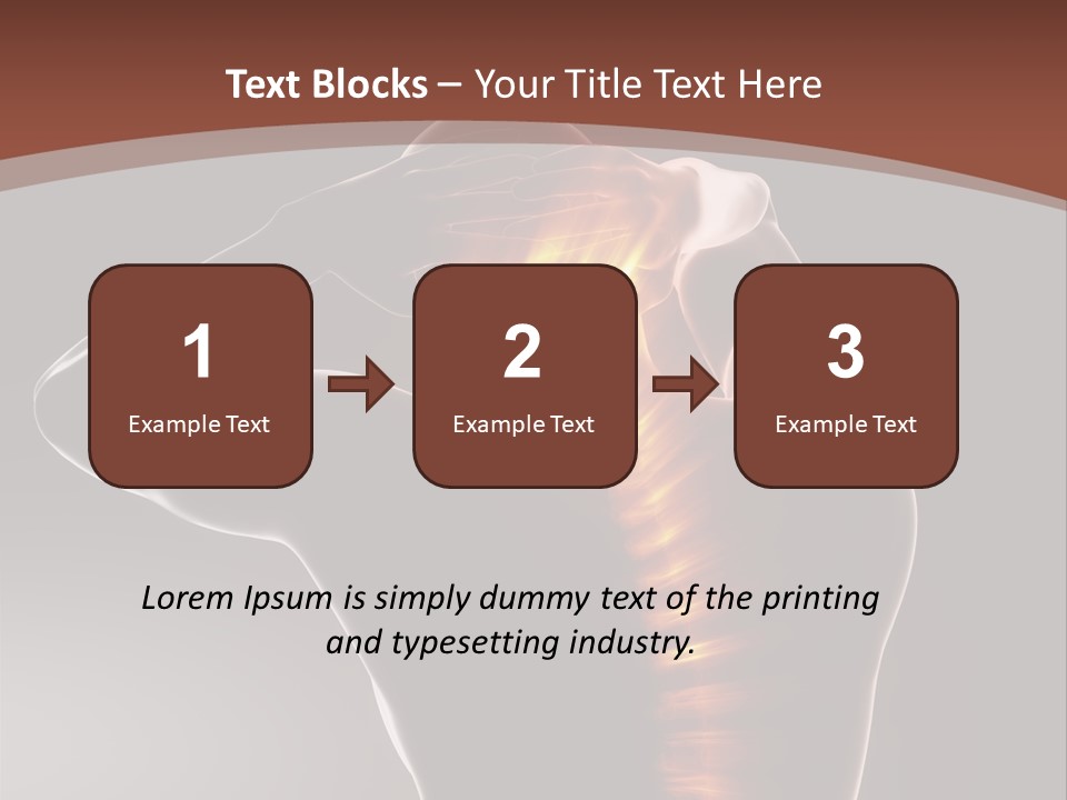 Medicine Xray Rheumatism PowerPoint Template
