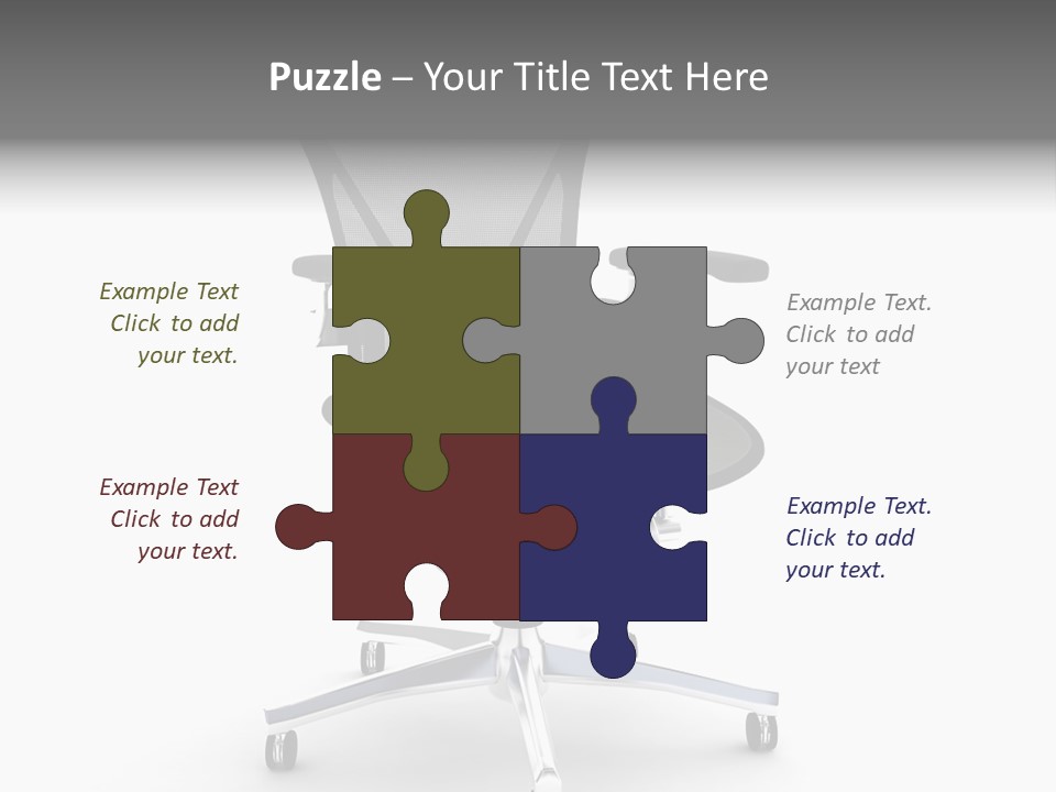 Bench Company Simple PowerPoint Template