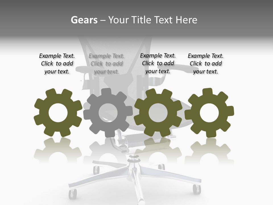 Bench Company Simple PowerPoint Template