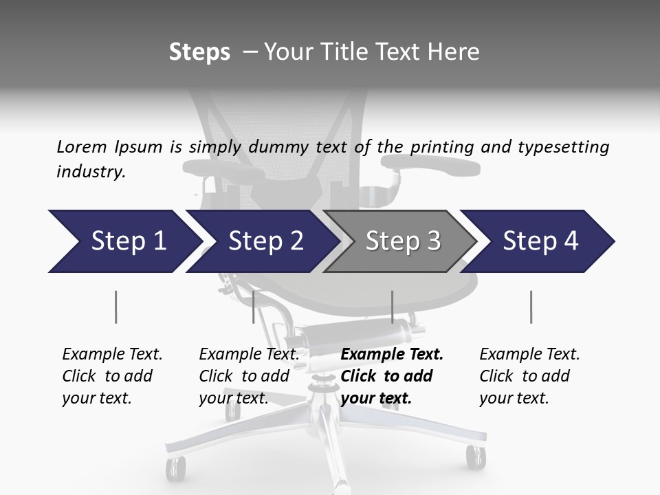 Bench Company Simple PowerPoint Template