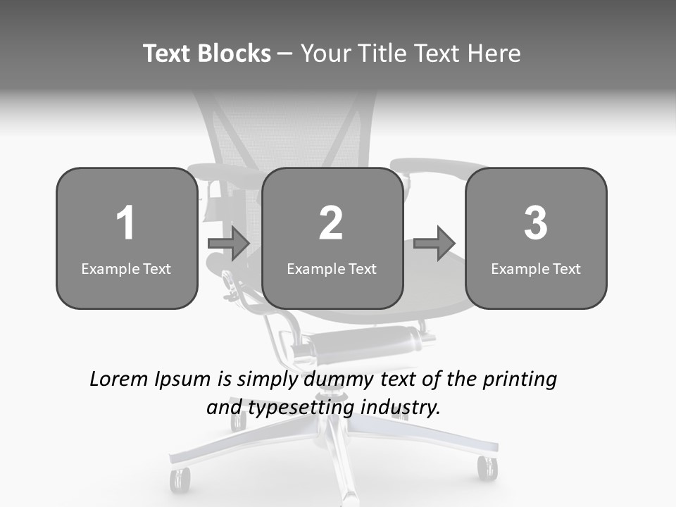 Bench Company Simple PowerPoint Template