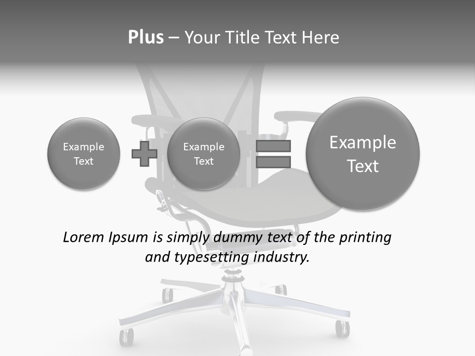 Bench Company Simple PowerPoint Template