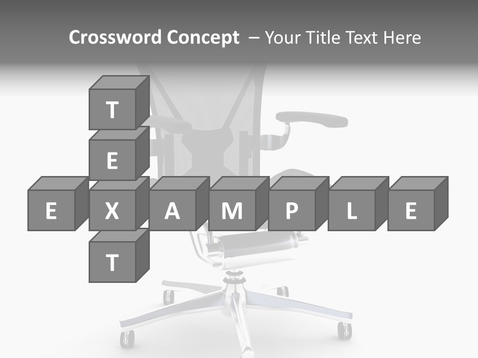 Bench Company Simple PowerPoint Template