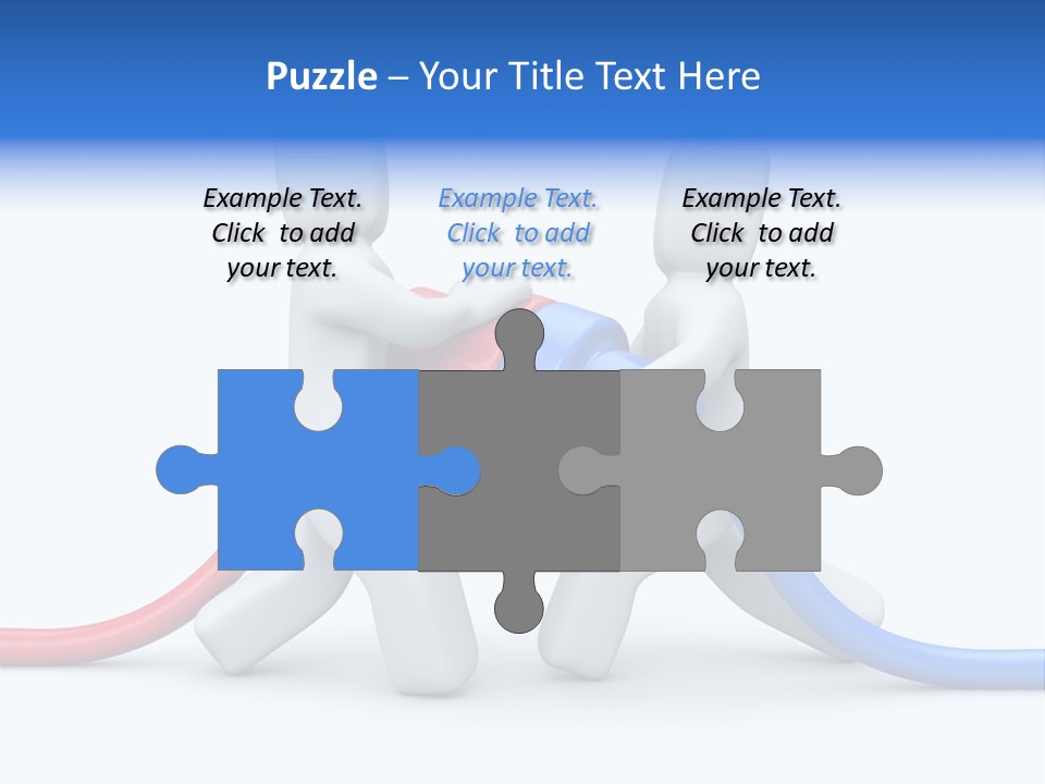 Hold Two Unity PowerPoint Template