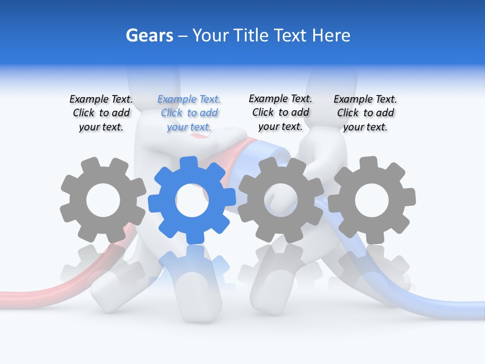 Hold Two Unity PowerPoint Template