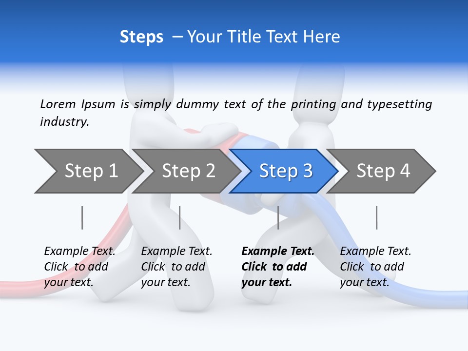 Hold Two Unity PowerPoint Template