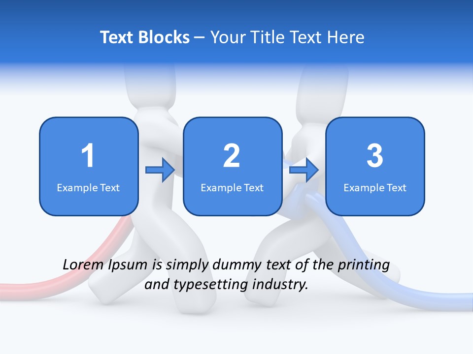 Hold Two Unity PowerPoint Template