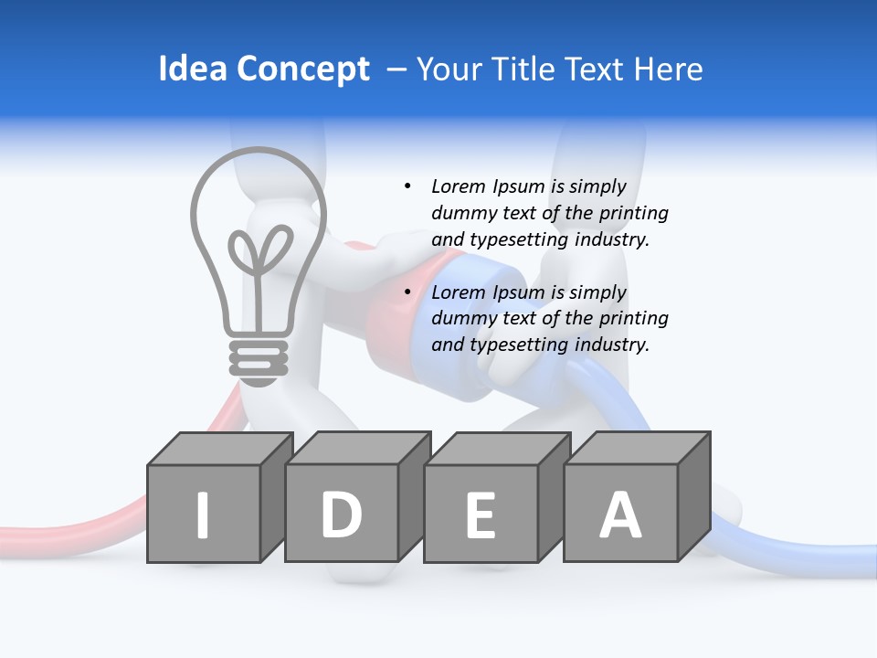 Hold Two Unity PowerPoint Template