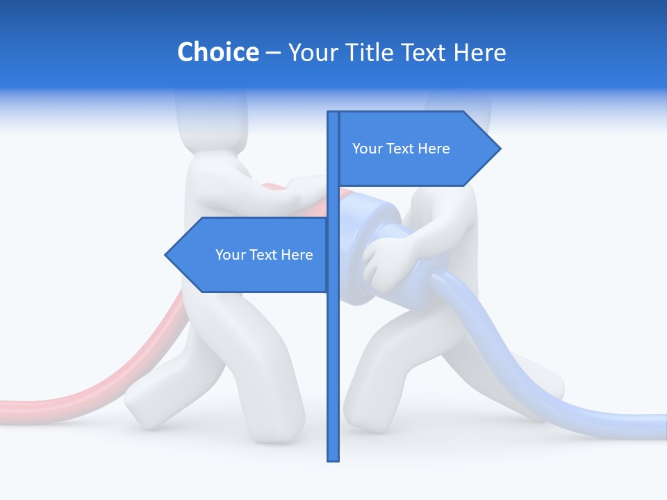 Hold Two Unity PowerPoint Template