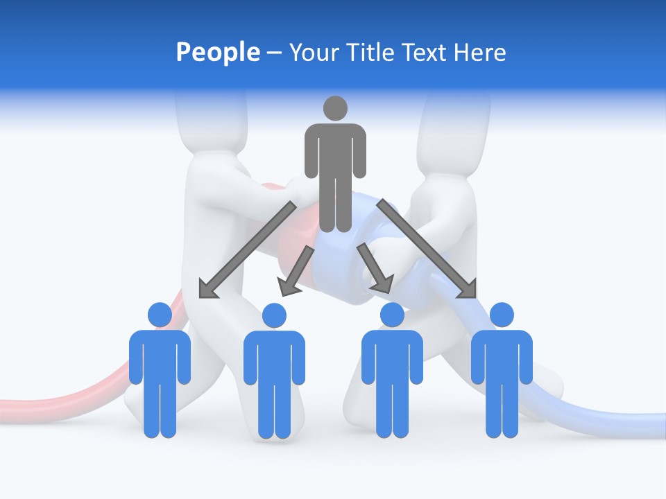 Hold Two Unity PowerPoint Template