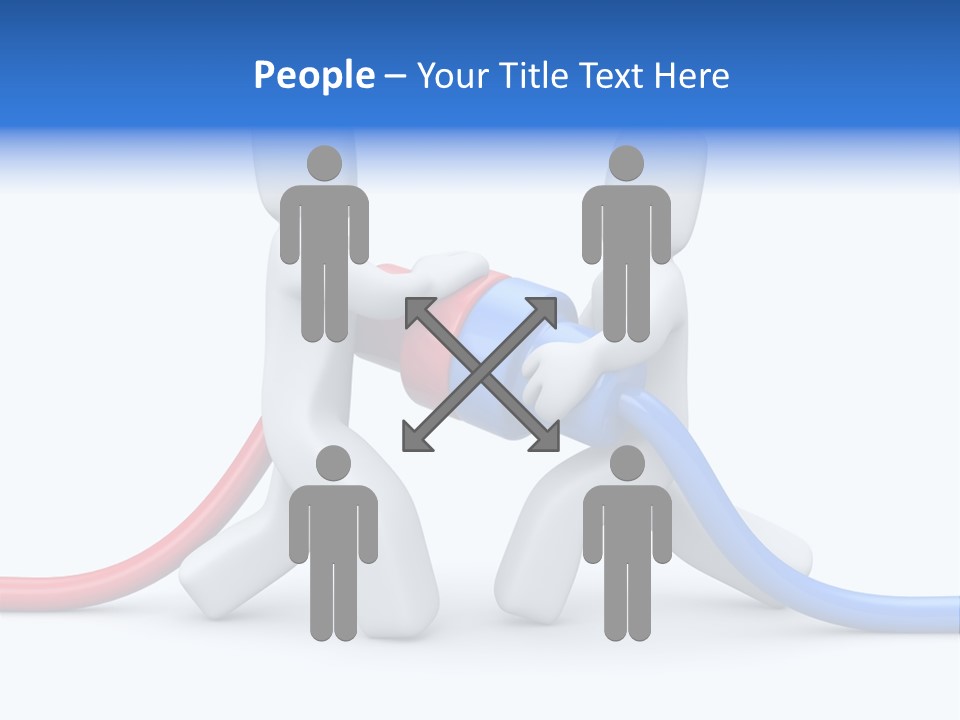 Hold Two Unity PowerPoint Template