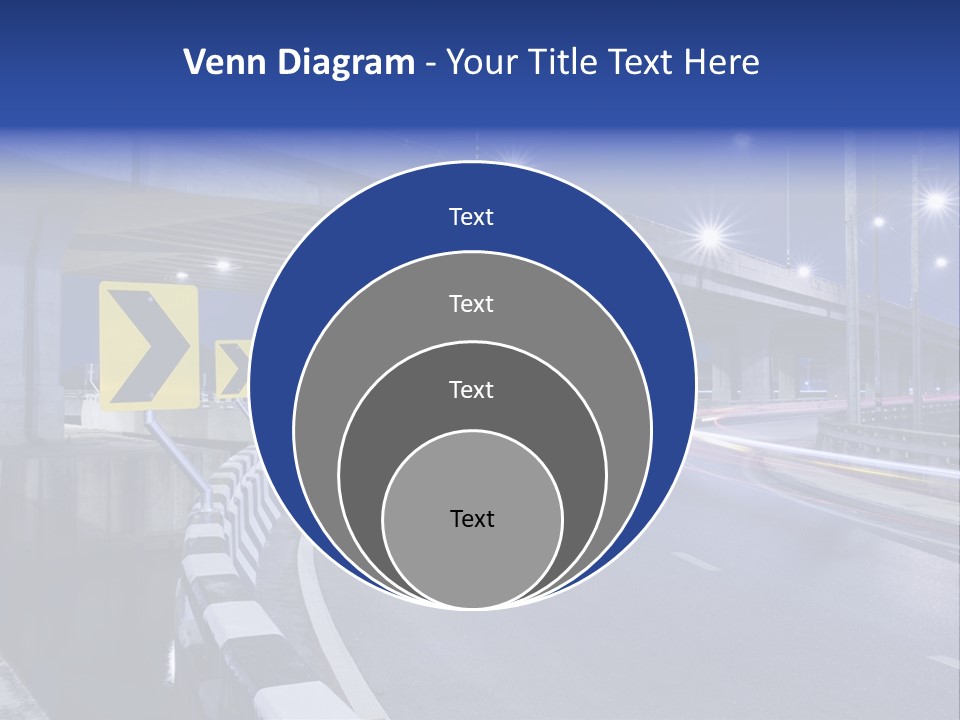 City Bypass Column PowerPoint Template