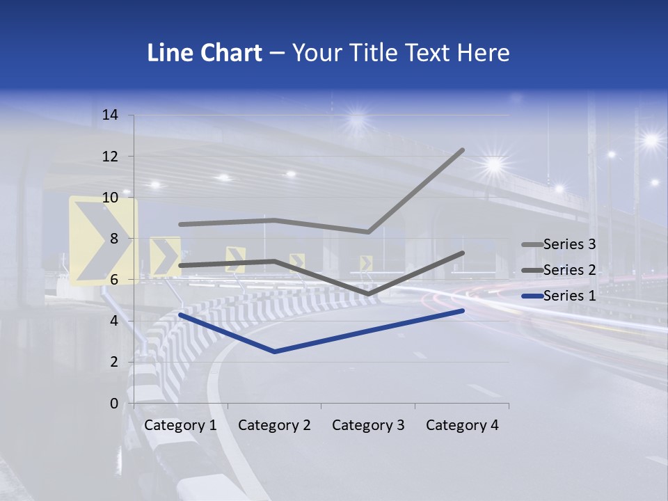 City Bypass Column PowerPoint Template