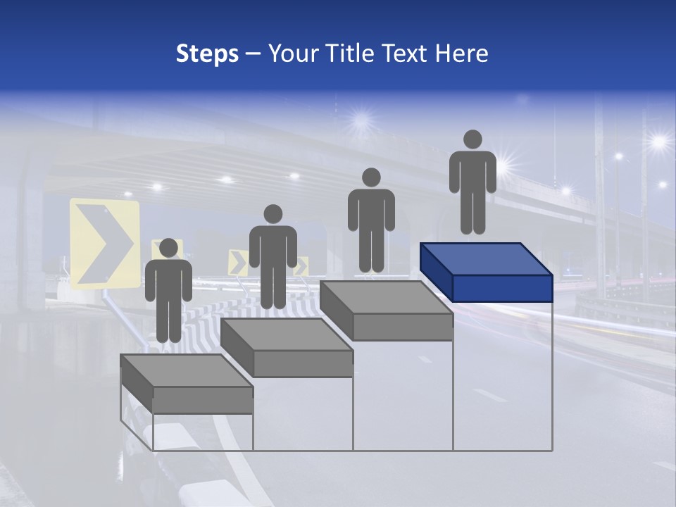 City Bypass Column PowerPoint Template