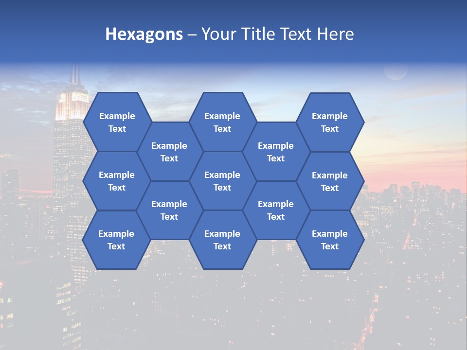 White Manhattan America PowerPoint Template