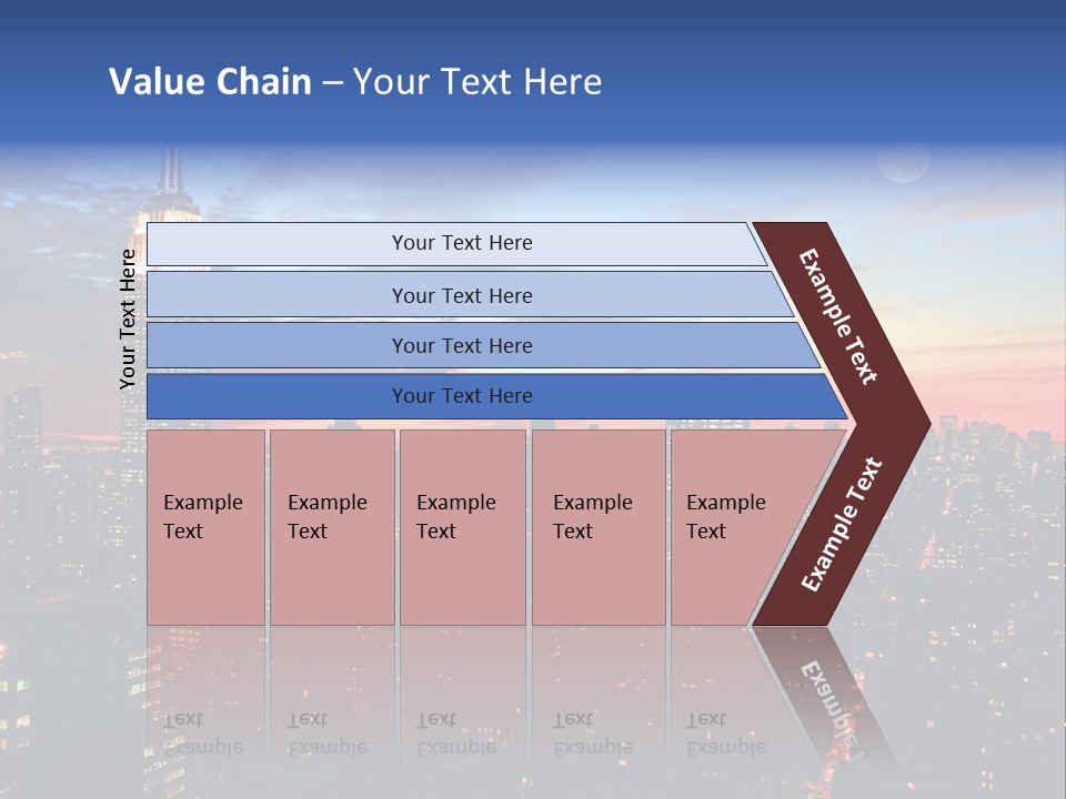 White Manhattan America PowerPoint Template