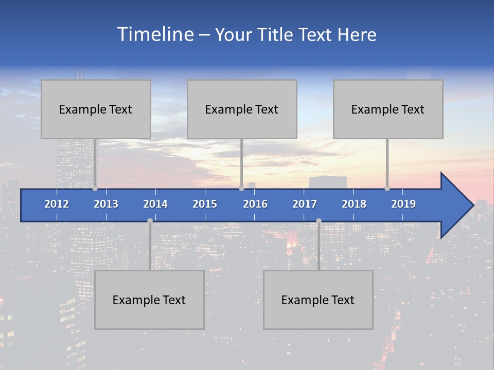 White Manhattan America PowerPoint Template