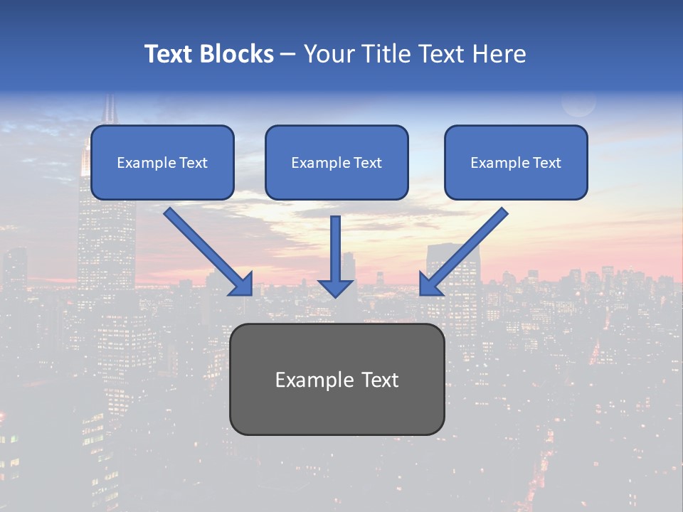 White Manhattan America PowerPoint Template