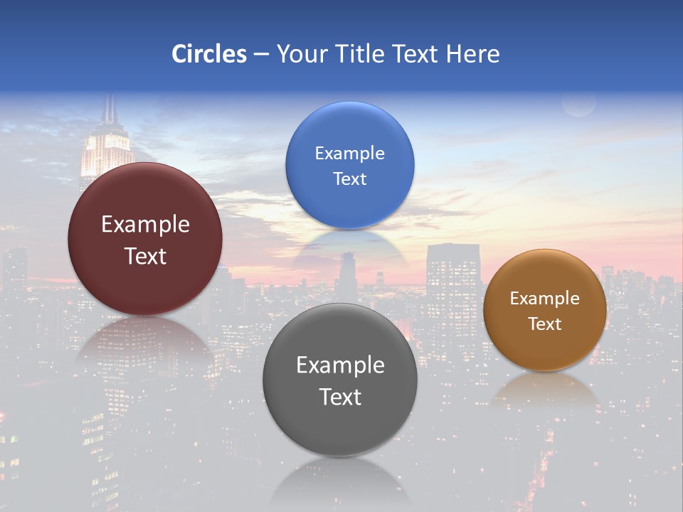 White Manhattan America PowerPoint Template