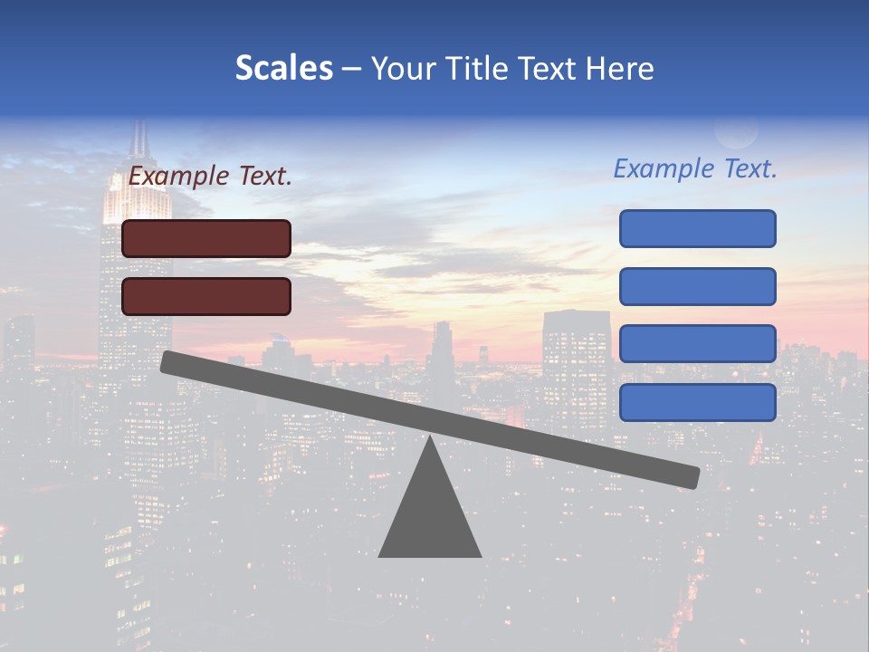 White Manhattan America PowerPoint Template