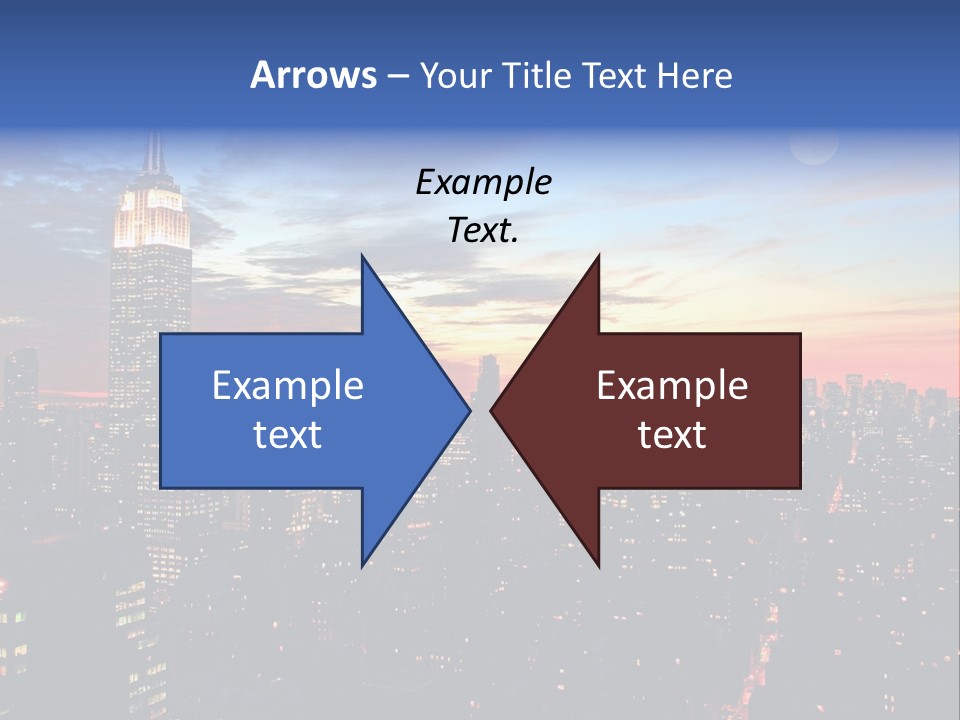 White Manhattan America PowerPoint Template