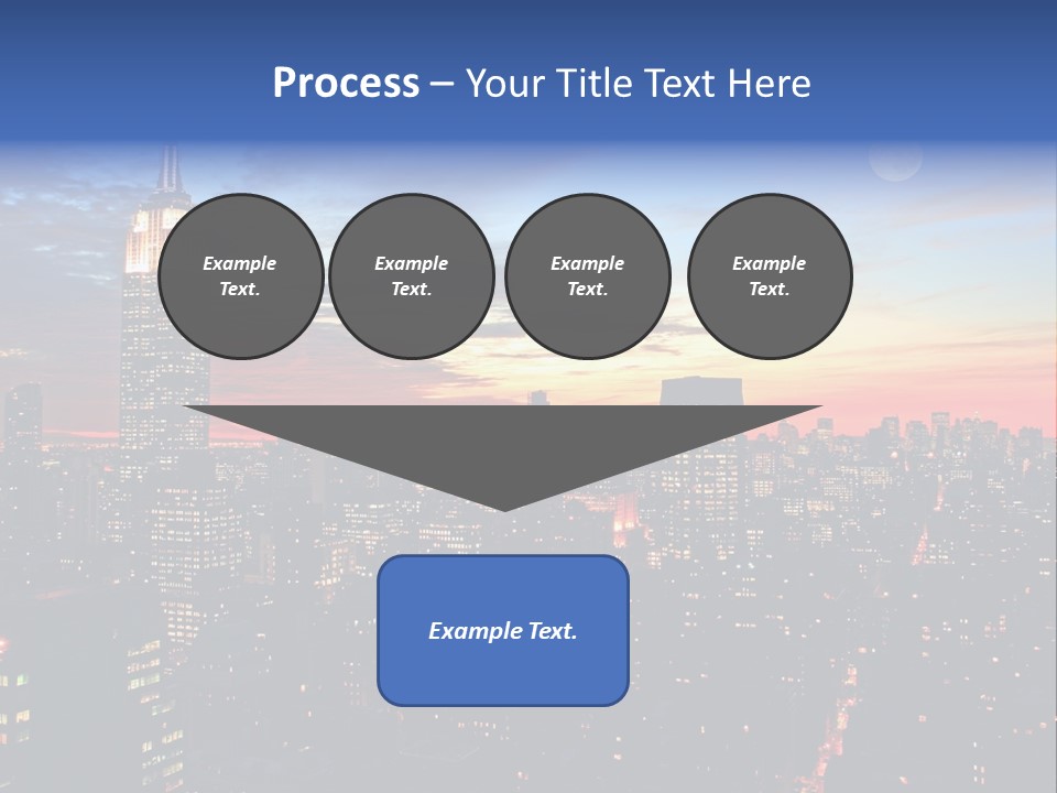 White Manhattan America PowerPoint Template