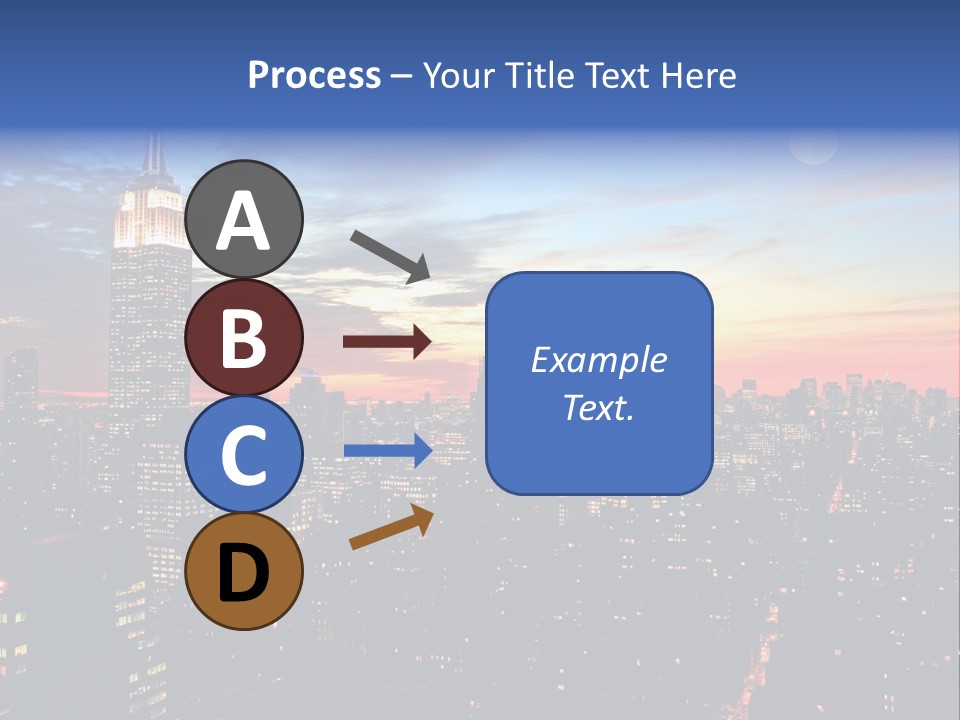 White Manhattan America PowerPoint Template