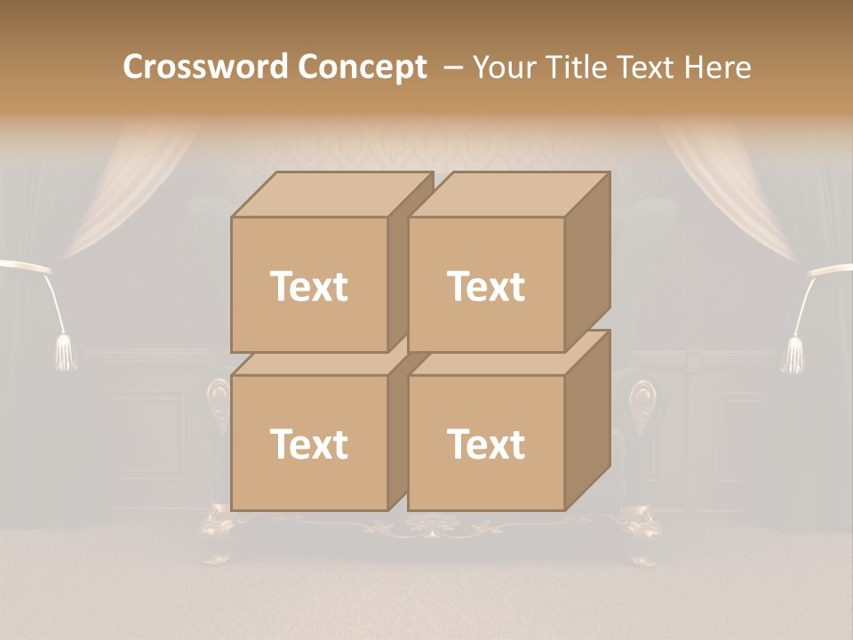 Opera Green Golden PowerPoint Template