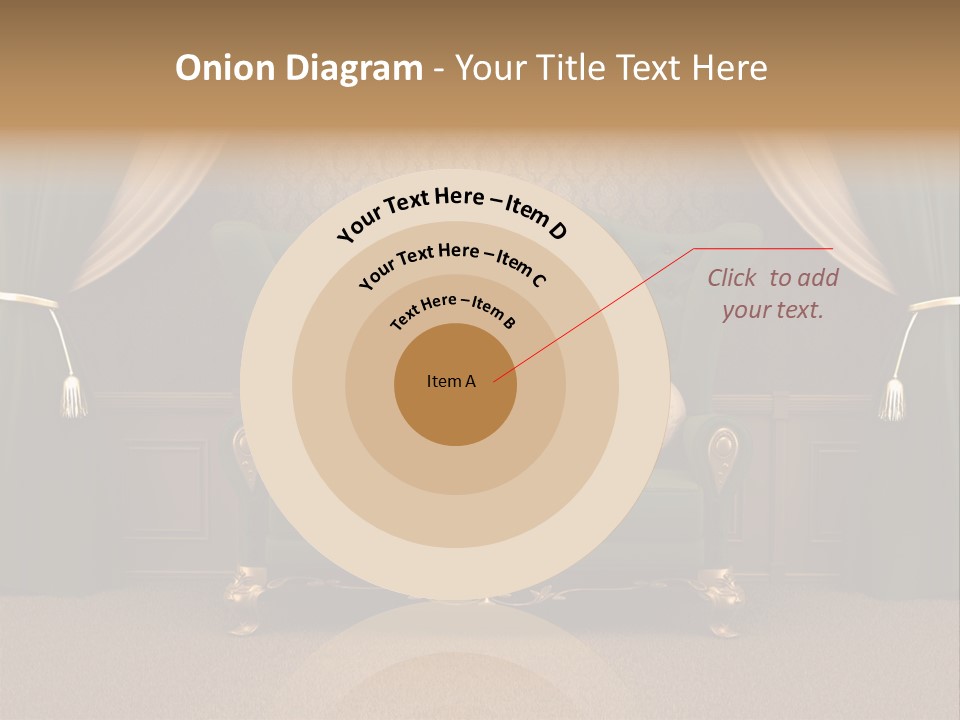 Opera Green Golden PowerPoint Template