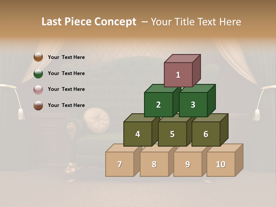 Opera Green Golden PowerPoint Template