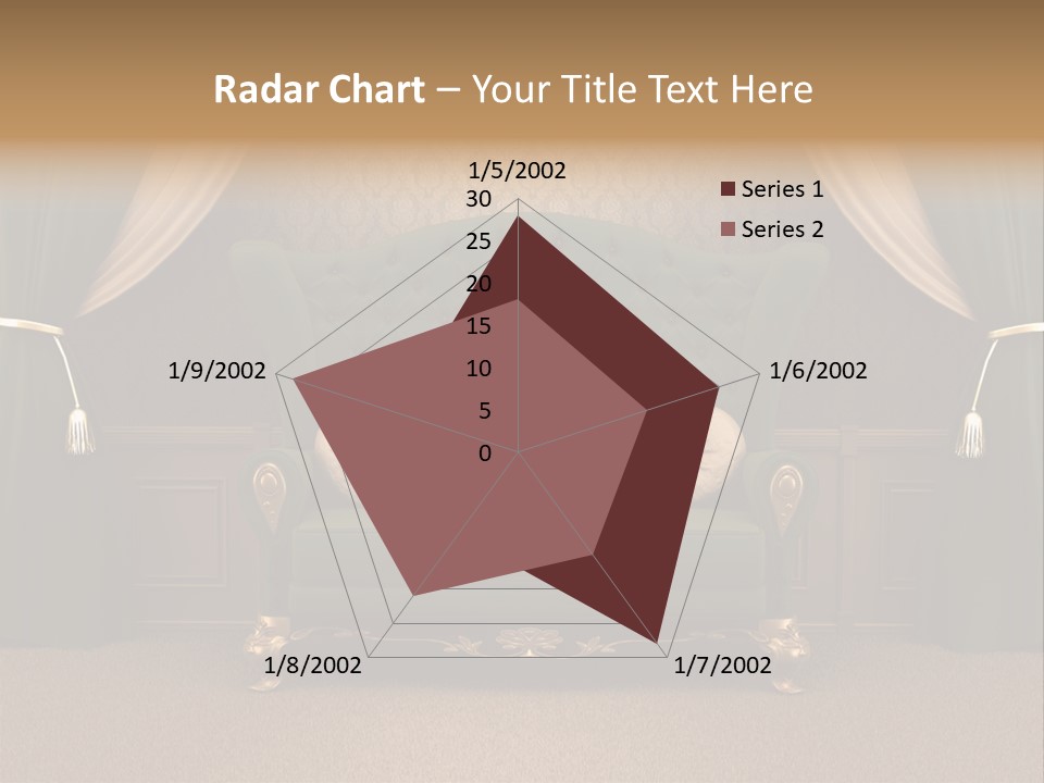 Opera Green Golden PowerPoint Template