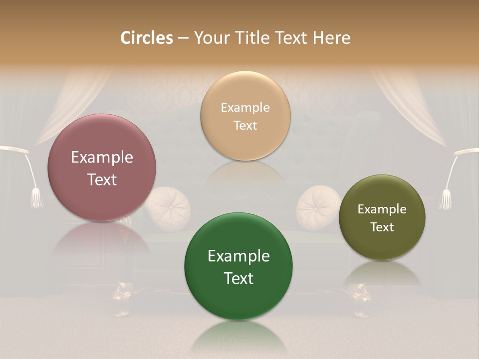 Opera Green Golden PowerPoint Template