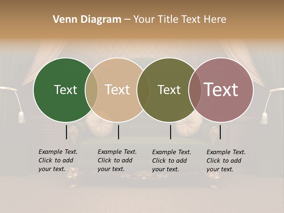 Opera Green Golden PowerPoint Template