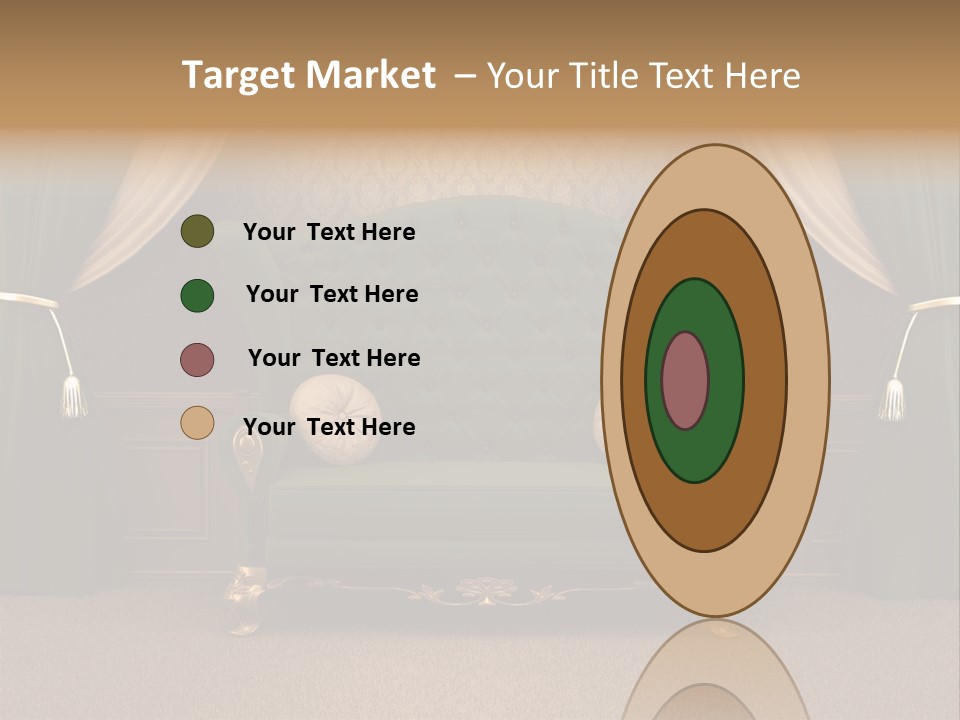 Opera Green Golden PowerPoint Template