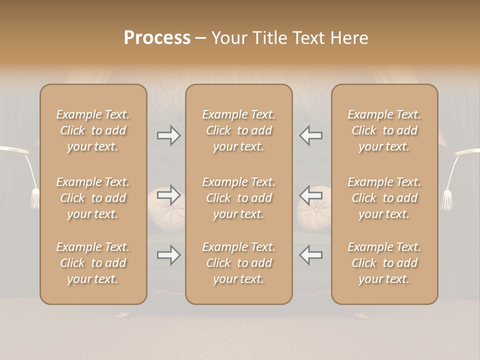 Opera Green Golden PowerPoint Template