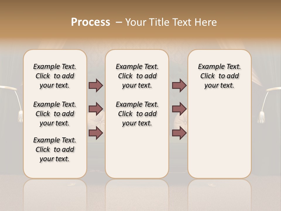 Opera Green Golden PowerPoint Template