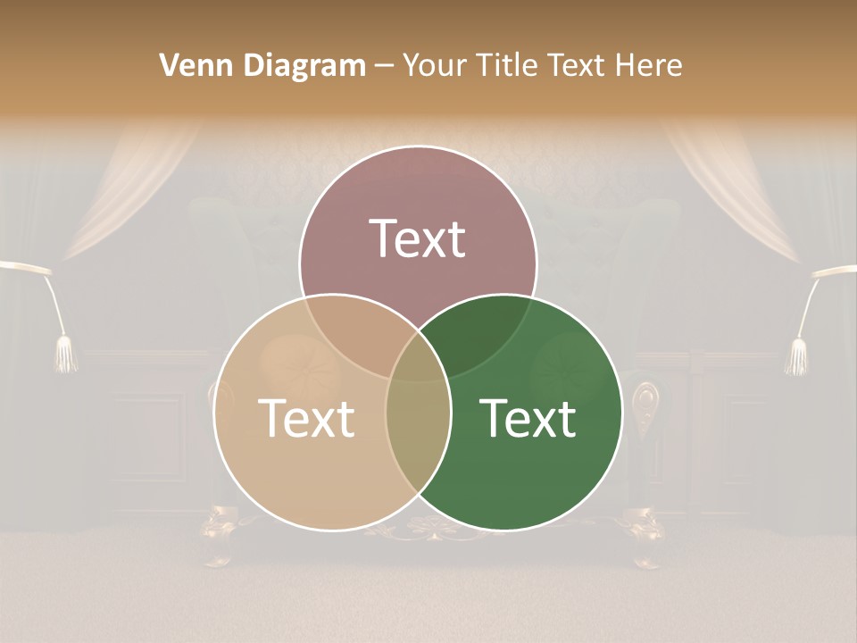 Opera Green Golden PowerPoint Template