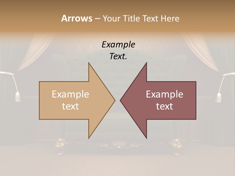 Opera Green Golden PowerPoint Template