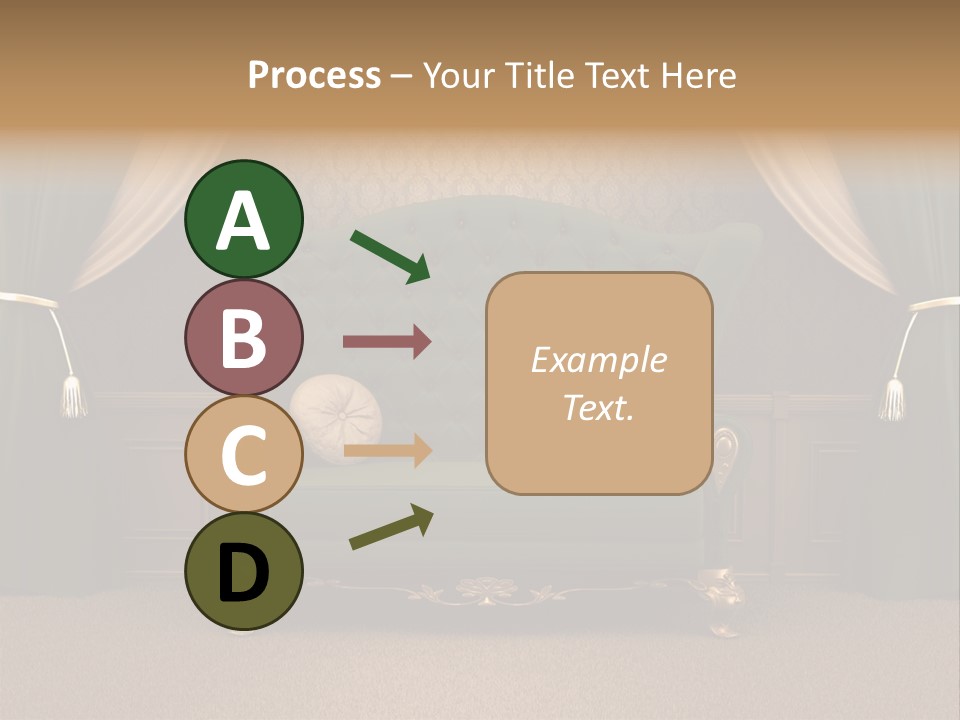 Opera Green Golden PowerPoint Template