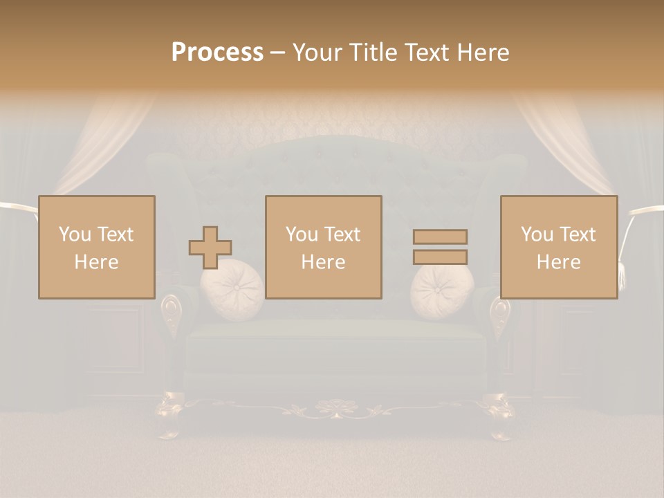 Opera Green Golden PowerPoint Template